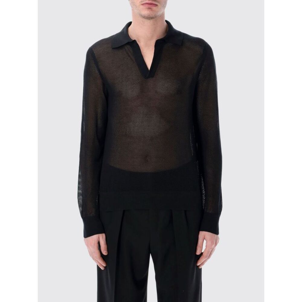 Tom Ford Polo Shirt Men Black